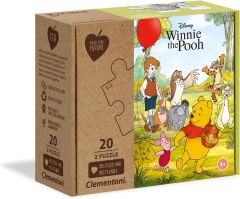 CLE24772 - Puzzle Winnie L'Ourson – 2x20 pièces