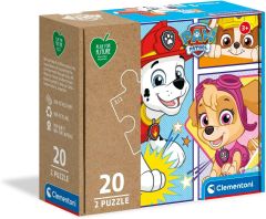 CLE24782 - Puzzle la Pat Patrouille – 2x20 pièces