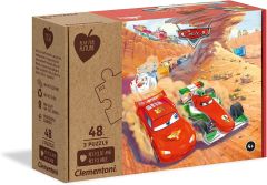 CLE25254 - Puzzle disney Cars – 3x48 pièces