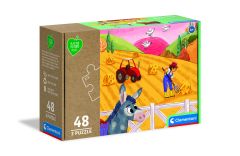 CLE25268 - 3 puzzles Les animaux de la ferme – 48 Pièces