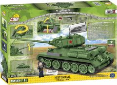 COB2542 - Jeu de construction – 668 pcs – Char T34-85