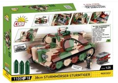 COB2585 - Jeu de construction – 1100 pcs - 38cm  Sturmmorser Sturmtiger
