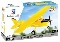 COB26621 - Jeu de construction – 160 pcs - CESSNA 172 Skyhawk jaune