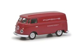 SCH26698 - Combi de couleur rouge PORSCHE – VOLKSWAGEN T1