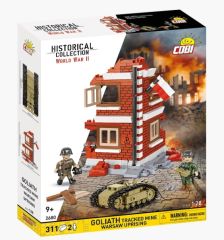 COB2680 - Jeu de construction - 311 pcs - Soulèvement de Varsovie - mine chenillée Goliath