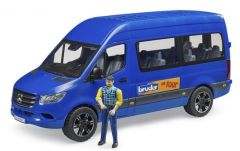 BRU2681 - Véhicule de transport BRUDER avec chauffeur – MERCEDES Sprinter