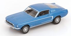 NOREV270584 - Voiture de 1968 couleur bleu – FORD Mustang GT Fastback