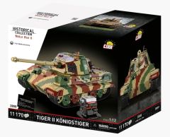 COB2808 - Jeu de construction - 11170 pcs - TIGER II Konigstiger
