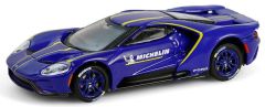 GREEN28160-F - Voiture sous blister 135e Anniversaire MICHELIN - FORD GT 2021 bleu