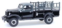 GREEN28170-C - Voiture Pompiers de la série BLACK BANDIT sous blister - DODGE Power Wagon de 1946