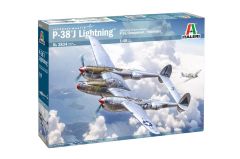 ITA2834 - Maquette à assembler et à peindre - LOCKHEED P-38J E.T.O. Lightning