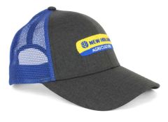 288278 - Casquette de couleur grise et bleu arrière en maille - NEW HOLLAND