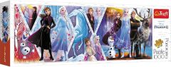 TRF29048 - Puzzle Panoramique La reine des neiges II – 1000 pièces