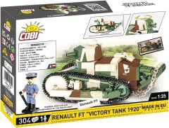 COB2992 - Jeu de construction – 304 pièces - RENAULT FT Victory tank 1920