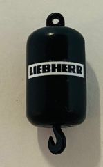 YCC201 - Accessoire de couleur Noir - Crochet LIEBHERR 14.3 Tonnes