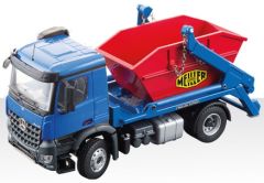 CON78216 - Camion MERCEDES Arocs Multi-benne MEILLER Bleu