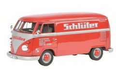 SCH8928 - Véhicule utilitaire VOLKSWAGEN T1  aux couleurs de la marque SCHLUTER modèle en résine