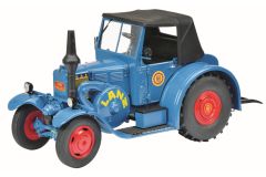 SCH129 - Tracteur LANZ Eilbulldog équipé du treuil édité à 1000 pièces