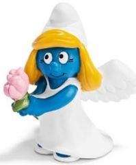 SHL20725 - Figurine de l'univers des SCHTROUMPF - Schtroumpfette Ange