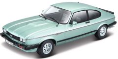BUR21093BL - Voiture de 1982 bleue métallisé – FORD capri