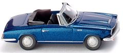 WIK018649 - Voiture cabriolet bleu métallisé GLAS 1700 GT