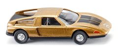 WIK023001 - Voiture de type coupé MERCEDES C 111 doré