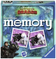RAV21444 - Jeux de société - Memory du dessin animé Dragons 3