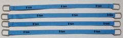 YCC337-3 - Ensemble de 4 sangles de levage bleu de 18cm 8 tonnes
