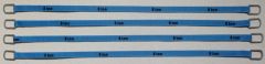 YCC337-5 - Ensemble de 4 sangles de levage bleu de 26cm 8 tonnes