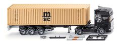 WIK052349 - SCANIA 4x2 avec porte Container 3 Essieux et container 40 Pieds MSC