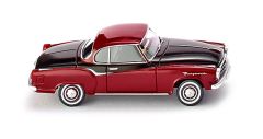 WIK082324 - Voiture coupé rouge/noire BORGWARD Isabella