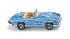 WIK083407 - Voiture cabriolet bleu clair MERCEDES 300 SL