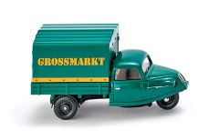 WIK084109 - Camionnette verte 3 roues GOLI-DREIRAD GROSSMARKT