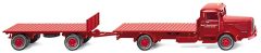 WIK085601 - Camion 4x2 BUSSING 8000 avec plateau 2 essieux ROSENKRANZ