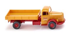 WIK089505 - MERCEDES L 6600 benne Orange "BOLLING" Ech:1/87