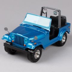 BUR22033BL - Voiture de couleur bleue – JEEP wrangler
