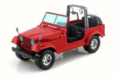 BUR22033RO - Voiture rouge – JEEP Wrangler