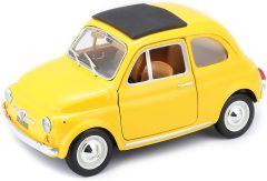 BUR22098GE - Voiture de 1965 jaune – FIAT 500F