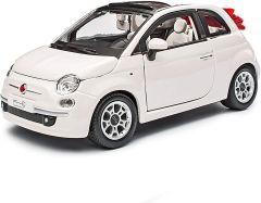 BUR22117WI - voiture cabriolet blanc de 2010 – FIAT 500C