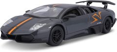 BUR22120GR - Voiture noire et orange - LAMBORGHINI Murcielago LP670-4 SV China Édition limitée