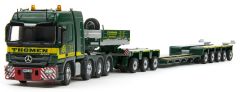 IMC33-0002 - Camion MERCEDES Actros 8x4 société THOMEN avec semi surbaissée GOLDHOFER 3 et 5 essieux