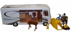 NEW37345 - Véhicule avec personnage et accessoires - Camping car