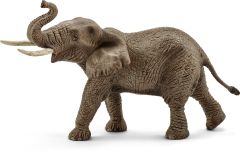 SHL14762 - Figurine de l'univers des animaux sauvages - Éléphant  mâle d'Afrique