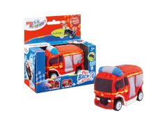 Camion à friction en peluche - Pompier