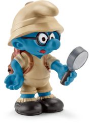 SHL20778 - Figurine de l'univers des SCHTROUMPFS - A lunettes de la jungle