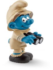 SHL20781 - Figurine de l'univers des SCHTROUMPFS - Schtroumpf de la jungle, observateur