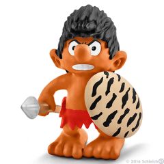 SHL20783 - Figurine de l'univers des SCHTROUMPFS - Schtroumpf de la jungle, autochtone