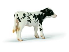 SHL13634 - Figurine de l'univers des animaux de la ferme - Veau Holstein