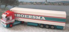 AWM71130 - Camion avec Remorque Frigorifique 3 Essieux "Broersma" MERCEDES Actros 4x2