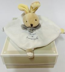 DC2372M - Doudou de la gamme acidulé - Lapin couleur Marron